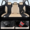 image:imageCoverado Car Seat Covers Seat Covers Full Set Mesh Breathable Seat Protectors 5 Seats 5Piece Black Automotive Seat Covers Universal Fit for SUV Sedan TruckABeigeBlack