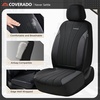 image:imageCoverado Car Seat Covers Seat Covers Full Set Mesh Breathable Seat Protectors 5 Seats 5Piece Black Automotive Seat Covers Universal Fit for SUV Sedan TruckBBlack