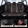 image:imageCoverado Car Seat Covers Seat Covers Full Set Mesh Breathable Seat Protectors 5 Seats 5Piece Black Automotive Seat Covers Universal Fit for SUV Sedan TruckACoffeeBlack