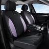 image:imageCoverado Car Seat Covers Seat Covers Full Set Mesh Breathable Seat Protectors 5 Seats 5Piece Black Automotive Seat Covers Universal Fit for SUV Sedan TruckBPurpleBlack
