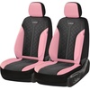 image:imageCoverado Car Seat Covers Seat Covers Full Set Mesh Breathable Seat Protectors 5 Seats 5Piece Black Automotive Seat Covers Universal Fit for SUV Sedan TruckAPinkBlack