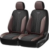 image:imageCoverado Car Seat Covers Seat Covers Full Set Mesh Breathable Seat Protectors 5 Seats 5Piece Black Automotive Seat Covers Universal Fit for SUV Sedan TruckACoffeeBlack