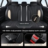 image:imageCoverado Car Seat Covers Seat Covers Full Set Mesh Breathable Seat Protectors 5 Seats 5Piece Black Automotive Seat Covers Universal Fit for SUV Sedan TruckBBeigeBlack