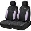 image:imageCoverado Car Seat Covers Seat Covers Full Set Mesh Breathable Seat Protectors 5 Seats 5Piece Black Automotive Seat Covers Universal Fit for SUV Sedan TruckBPurpleBlack