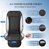 image:imageCoverado Cooling Car Seat Cover Ventilated Seat Cushion with 3Speed Adjustable Airflow Gray Breathable Universal Seat Pad for Car SUV Truck VanGray