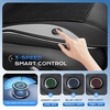 image:imageCoverado Cooling Car Seat Cover Ventilated Seat Cushion with 3Speed Adjustable Airflow Gray Breathable Universal Seat Pad for Car SUV Truck VanGray