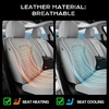 image:imageCoverado Full Set Car Seat Covers Luxury Faux Leather Waterproof Seat Covers Pink Car Seat Protectors Universal Fit for Most Cars Automotive Seat CoversPinkBGray