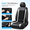 image:imageCoverado Upgraded Cooling Car Seat Cushion 8 Ventilation Fans 12V24V Ventilated Cooling Seat Cover 3 Adjustable Wind Speeds Long Lasting Coolness Summer Driving Universal Fit for Car SUV Truck GrayGray
