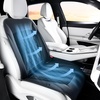 image:imageCoverado Upgraded Cooling Car Seat Cushion 8 Ventilation Fans 12V24V Ventilated Cooling Seat Cover 3 Adjustable Wind Speeds Long Lasting Coolness Summer Driving Universal Fit for Car SUV Truck GrayBlack