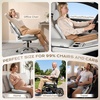 image:imageCoverado Seat Cushions Neck Pillow Lumbar Support Pillow for Car Memory Foam Office Chair Back Support Orthopedic Coccyx Cushion with NonSlip Bottom Neck Butt Back Pillow for Chair Truck GrayampBlackGraylight Gray