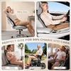 image:imageCoverado Seat Cushions Neck Pillow Lumbar Support Pillow for Car Memory Foam Office Chair Back Support Orthopedic Coccyx Cushion with NonSlip Bottom Neck Butt Back Pillow for Chair Truck GrayampBlackGrayblack