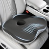 image:imageCoverado Seat Cushions Neck Pillow Lumbar Support Pillow for Car Memory Foam Office Chair Back Support Orthopedic Coccyx Cushion with NonSlip Bottom Neck Butt Back Pillow for Chair Truck GrayampBlackGrayblack