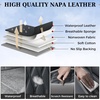 image:imageCoverado Front Seat Covers Car Seat Protector Waterproof Nappa Leather Cushion Fit for Most Sedans SUV Pickup TruckBlackampCoffeeGrayBlack