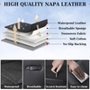 image:imageCoverado Car Seat Covers Full Set Automotive Front and Rear Seat Covers with Backrest Nappa Leather Car Seat Protectors Waterproof Universal for Most VehiclesBlack