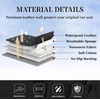 image:imageCoverado Car Seat Covers Full Set Luxury Leather Seat Covers for Cars Front and Back Seat Covers Waterproof Car Seat Protector Car Seat Cushion Universal Fit Most CarsBlueampWhiteAir BackrestBlueWhite