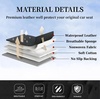 image:imageCoverado Car Seat Covers Full Set Luxury Leather Seat Covers for Cars Front and Back Seat Covers Waterproof Car Seat Protector Car Seat Cushion Universal Fit Most CarsBlueampWhiteBlack  RedLine