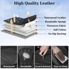 image:imageCoverado Car Seat Covers Full Set Luxury Leather Seat Covers for Cars Front and Back Seat Covers Waterproof Car Seat Protector Car Seat Cushion Universal Fit Most CarsBlueampWhiteEmbossedBlack