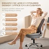 image:imageCoverado Car Seat Cushion for Long Driving Gaming Chair Desk Office Chair Cushion for Back Sciatica Tailbone Pain Relief Ergonomic Memory Foam Seat Cushion Automotive Chair Pillow 59007 Black