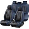 image:imageCoverado Front Seat Covers 2 Pack Leather Seat Cover for Cars Waterproof Seat Covers Front Seat Car Seat Protectors Driver Car Seat Cushions Universal Fit for Most Vehicles BlackampRedBlueBlack