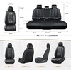 image:imageCoverado Front Seat Covers 2 Pack Leather Seat Cover for Cars Waterproof Seat Covers Front Seat Car Seat Protectors Driver Car Seat Cushions Universal Fit for Most Vehicles BlackampRedBlack