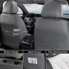 image:imageCoverado Front Seat Covers 2 Pack Leather Seat Cover for Cars Waterproof Seat Covers Front Seat Car Seat Protectors Driver Car Seat Cushions Universal Fit for Most Vehicles BlackampRedGrayWhite