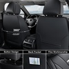 image:imageCoverado Front Seat Covers 2 Pack Leather Seat Cover for Cars Waterproof Seat Covers Front Seat Car Seat Protectors Driver Car Seat Cushions Universal Fit for Most Vehicles BlackampRedBBlack