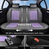 image:imageCoverado Front Seat Covers 2 Pack Leather Seat Cover for Cars Waterproof Seat Covers Front Seat Car Seat Protectors Driver Car Seat Cushions Universal Fit for Most Vehicles BlackampRedGrayPurple