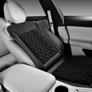 image:imageCoverado 2026 Upgraded 8 Ventilation Fans Car Seat Cushion 12V24V Electric Cool Car Seat Cover Universal Fit Automotive Seat Protector for SUV Truck Dark GrayBlackb
