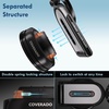 image:imageCoverado Vacuum Magnetic Car Phone Holder Magsafe Dashboard Suction Cup Car Mount 360 Rotatable Strong N52 Magnet Foldable Cell Phone Stand for iPhone 171615141312