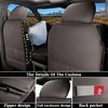 image:imageCoverado Ram Seat Covers Full Set Waterproof Ram 1500 Seat Cover Compatible with 20022026 Dodge RAM 1500 2500 3500 Crew Quad Cab with Curved Bench BlackampBlue lineCoffee