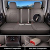 image:imageCoverado Ram Seat Covers Full Set Waterproof Ram 1500 Seat Cover Compatible with 20022026 Dodge RAM 1500 2500 3500 Crew Quad Cab with Curved Bench BlackampBlue lineCoffee flat back