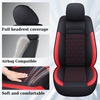 image:imageCoverado Ram Seat Covers Full Set Waterproof Ram 1500 Seat Cover Compatible with 20022026 Dodge RAM 1500 2500 3500 Crew Quad Cab with Curved Bench BlackampBlue lineRed