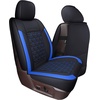 image:imageCoverado Ram Seat Covers Full Set Waterproof Ram 1500 Seat Cover Compatible with 20022026 Dodge RAM 1500 2500 3500 Crew Quad Cab with Curved Bench BlackampBlue lineBlue