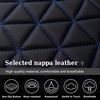 image:imageCoverado Ram Seat Covers Full Set Waterproof Ram 1500 Seat Cover Compatible with 20022026 Dodge RAM 1500 2500 3500 Crew Quad Cab with Curved Bench BlackampBlue lineBlue