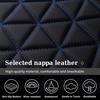 image:imageCoverado Ram Seat Covers Full Set Waterproof Ram 1500 Seat Cover Compatible with 20022026 Dodge RAM 1500 2500 3500 Crew Quad Cab with Curved Bench BlackampBlue lineBlackBlue linecurved back