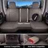 image:imageCoverado Ram Seat Covers Full Set Waterproof Ram 1500 Seat Cover Compatible with 20022026 Dodge RAM 1500 2500 3500 Crew Quad Cab with Curved Bench BlackampBlue lineCoffee curved back