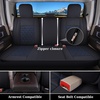 image:imageCoverado Ram Seat Covers Full Set Waterproof Ram 1500 Seat Cover Compatible with 20022026 Dodge RAM 1500 2500 3500 Crew Quad Cab with Curved Bench BlackampBlue lineBlackBlue lineflat back