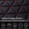 image:imageCoverado Ram Seat Covers Full Set Waterproof Ram 1500 Seat Cover Compatible with 20022026 Dodge RAM 1500 2500 3500 Crew Quad Cab with Curved Bench BlackampBlue lineRed flat back