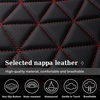 image:imageCoverado Ram Seat Covers Full Set Waterproof Ram 1500 Seat Cover Compatible with 20022026 Dodge RAM 1500 2500 3500 Crew Quad Cab with Curved Bench BlackampBlue lineBlackRed line flat back