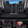 image:imageCoverado Ram Seat Covers Full Set Waterproof Ram 1500 Seat Cover Compatible with 20022026 Dodge RAM 1500 2500 3500 Crew Quad Cab with Curved Bench BlackampBlue lineBlack flat back