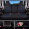 image:imageCoverado Ram Seat Covers Full Set Waterproof Ram 1500 Seat Cover Compatible with 20022026 Dodge RAM 1500 2500 3500 Crew Quad Cab with Curved Bench BlackampBlue lineBlue flat back