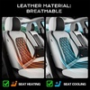 image:imageCoverado Universal Car Seat Covers Full Set Luxury StainResistant Waterproof Faux Leather Front amp Rear Seat Protectors Elegant EasyClean Automotive Interior  WhiteBlackWhiteBlack