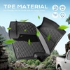 image:imageCoverado Floor Mats for Toyota Tacoma 20242026 Double Cab Not Fit Hybrid Gasoline Models Only All Weather TPE Custom Fit Floor Liners Front amp Rear 2 Row Full Set for SRSR5TRD SportLimitedABlack