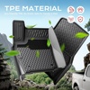 image:imageCoverado Floor Mats for Toyota Tacoma 20242026 Double Cab Not Fit Hybrid Gasoline Models Only All Weather TPE Custom Fit Floor Liners Front amp Rear 2 Row Full Set for SRSR5TRD SportLimitedBlack