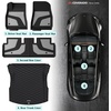 image:imageCoverado Floor Mats for Toyota Tacoma 20242026 Double Cab Not Fit Hybrid Gasoline Models Only All Weather TPE Custom Fit Floor Liners Front amp Rear 2 Row Full Set for SRSR5TRD SportLimitedBlack  Grey