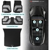 image:imageCoverado Floor Mats for Toyota Tacoma 20242026 Double Cab Not Fit Hybrid Gasoline Models Only All Weather TPE Custom Fit Floor Liners Front amp Rear 2 Row Full Set for SRSR5TRD SportLimitedBlack  Grey
