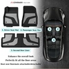image:imageCoverado Floor Mats for Toyota Tacoma 20242026 Double Cab Not Fit Hybrid Gasoline Models Only All Weather TPE Custom Fit Floor Liners Front amp Rear 2 Row Full Set for SRSR5TRD SportLimitedBlack  Grey