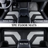 image:imageCoverado Floor Mats for Toyota Tacoma 20242026 Double Cab Not Fit Hybrid Gasoline Models Only All Weather TPE Custom Fit Floor Liners Front amp Rear 2 Row Full Set for SRSR5TRD SportLimitedBlack  Grey