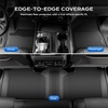 image:imageCoverado Floor Mats for Toyota Tacoma 20242026 Double Cab Not Fit Hybrid Gasoline Models Only All Weather TPE Custom Fit Floor Liners Front amp Rear 2 Row Full Set for SRSR5TRD SportLimitedABlack