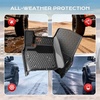 image:imageCoverado Floor Mats for Toyota Tacoma 20242026 Double Cab Not Fit Hybrid Gasoline Models Only All Weather TPE Custom Fit Floor Liners Front amp Rear 2 Row Full Set for SRSR5TRD SportLimitedBlack